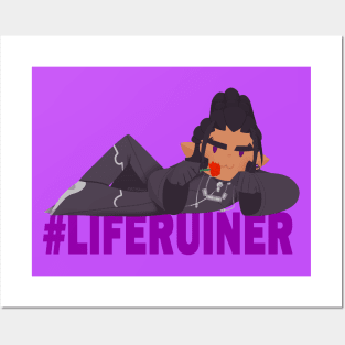 Life Ruiner Xaldin Posters and Art